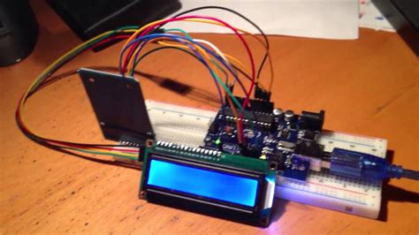 rfid reader lcd display|arduino rfid system.